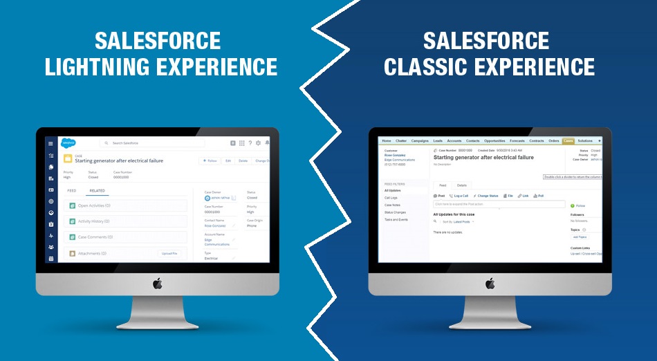 Salesforce Lightning vs Salesforce Classic - The major differences 